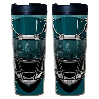 203 984 football fan nfl set of 2 travel tumblers with lids