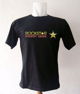 New 2012 Rockstar Energy Drink Logo T Shirt Size s M L XL 2XL 3XL