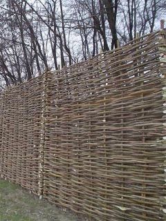  Hurdle Fence Panel 6ft x 6ft Natural Garden Fencing Screening