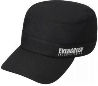 Evergreen Cap Work Cap Original Japan Free Size Black