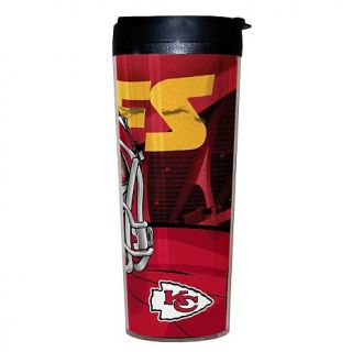 Kansas City Chiefs NFL Travel Mugs with Lids   Set of 2