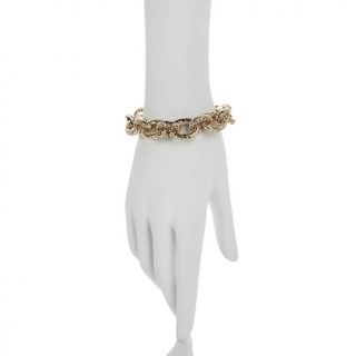 Jewelry Bracelets Chain Bellezza Fernanda Bronze Laser Cut Oval