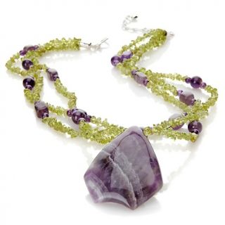 195 726 mine finds by jay king cape amethyst and peridot sterling