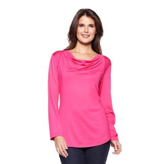 209 370 g by giuliana rancic shoulder detail cowl neck top rating 6 $