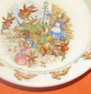 Royal Doulton Bunnykins Baby Feeding Plate or Rimmed Cereal Bowl