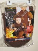 Star Wars Chewbacca Chewie Ewok Rubies Costume Infant Toddler Size 1 2