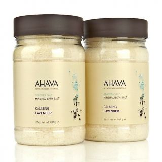 220 687 ahava ahava deadsea mineral bath salt duo calming lavender