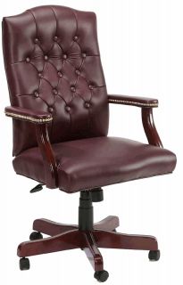 Martha Washington Leather Executive Swivel Chair