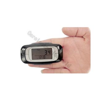  3D Tri Axis Sensor Pedometer Fitness Exercise Calorie Counter