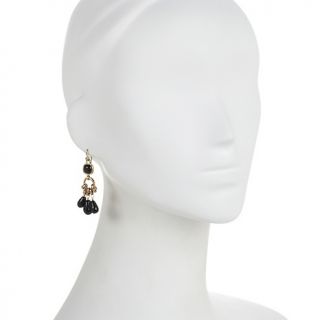Jewelry Earrings Drop Studio Barse Bronze Black Onyx Drop