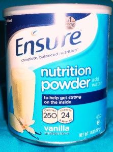 Sealed Ensure Nutrition Powder Drink mix vanilla 14 OZ 397g ~~NEW exp