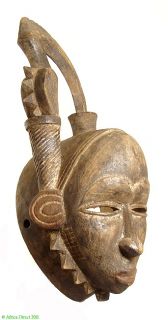 Yaure Mask with Bird at Top Ivory Coast African SALE Was $150