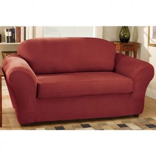 299 234 sure fit sure fit stretch faux suede sofa slipcover note