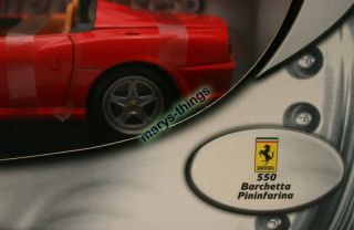 Hot Wheels Ferrari 550 Barchetta Pininfarina
