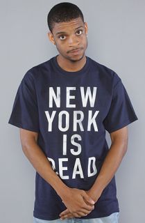 10 Deep The Muerte Tee in Navy Concrete