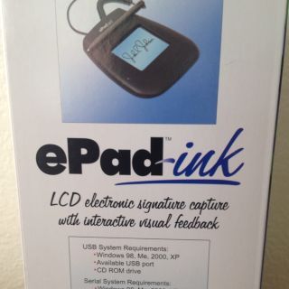 ePad Ink Interlink Electronics Electronic Signature Pad Signature