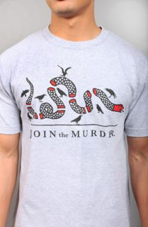 Halloway Join the Murder Tee Grey Concrete