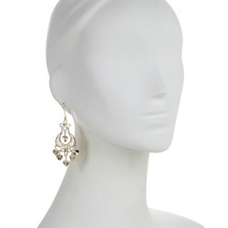 Jewelry Earrings Drop Technibond® Diamond Cut Heart Drop