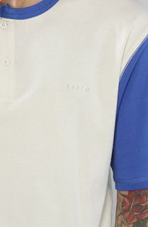 Brixton The Lewis Henley in White Royal