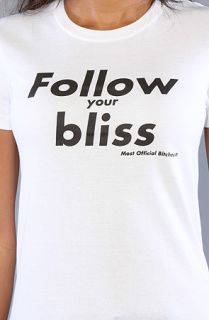 Married to the Mob The Bliss Tee in White