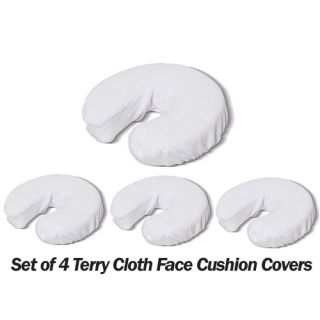 Brushed Flannel Face Cushion Covers Massage Headrest