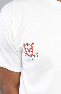 One Degree The Strong 95 Tee in White