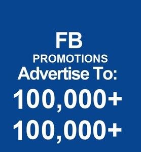 Promote Share Your Ads to 2X 100K Facebook Users