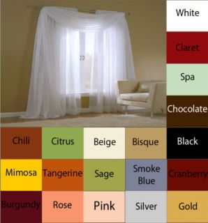 Extra Wide Sheer Curtain 84 inch Pairs Window Panels