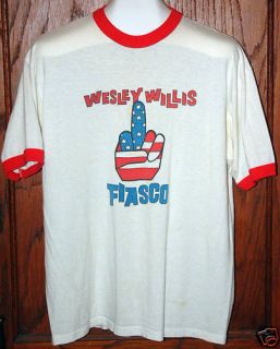 Wesley Willis Fiasco Vintage T Shirt XL American Finger