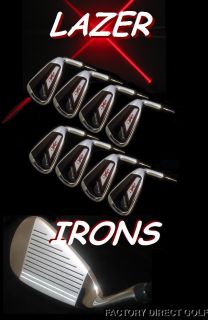 Custom Golf Clubs Lazer Irons 4 SW Razer Reg Full Set