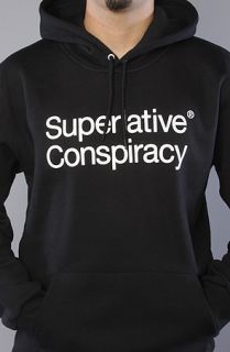 WeSC The Superlative Conspiracy Hoody in Black