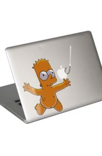 Yamamoto Industries Macbook HD Decal Bart