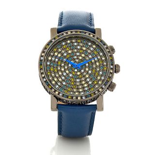 229 086 couture watches by adrienne midnight blue confetti blue watch