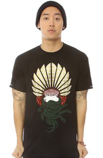 Crooks and Castles The Mayan Medusa Tee in Black