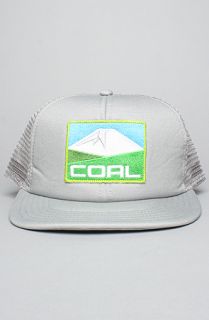 Coal The Hauler Trucker Cap in Grey Concrete