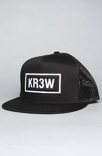 KR3W The Seed Patch Trucker Hat in Black