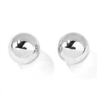 235 722 michael anthony jewelry 14k white gold ball stud earrings