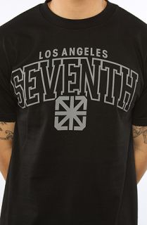 7th Letter The Seventh LA Tee in Black