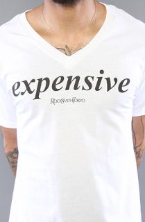 RockSmith The Expensive VNeck Tee in White