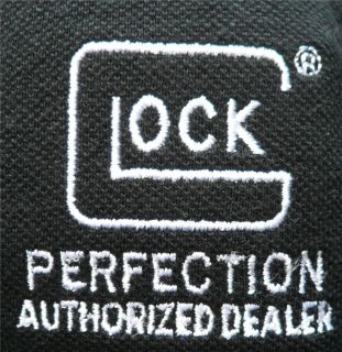 Glock Perfection Authorized Dealer Official Quality Polo Golf Shooting