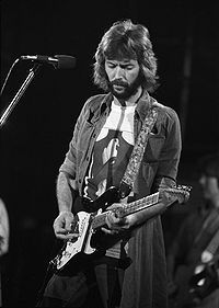 Clapton on the Theres One In Every Crowd Tour, on 15 August, 1975