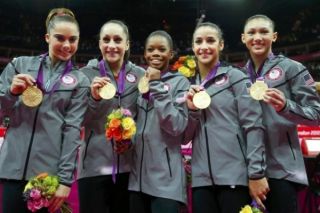 FAB 5_US_Womens_Gymnastics_Team_wins_Gold_2012_Olympics