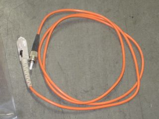 this auction is for one orange 3ft fiber optic fo cable patch cord nib
