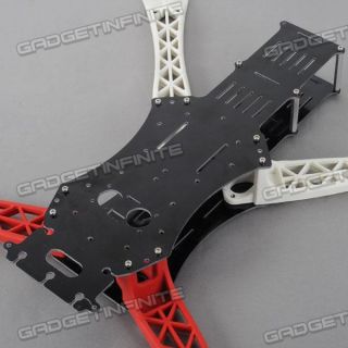 Fiberglass 4 Axial Quadcopter Frame 2 Axis Gimbal for MultiWii Rabbit