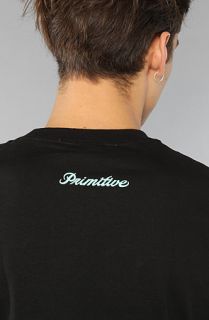 primitive the steez tee in black teal sale $ 17 95 $ 27 00 34 % off