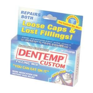 dentemp custom one use temporary tooth filling mix