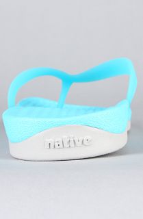 Native The Paolo Sandals in Hulla Blue Pigeon Grey