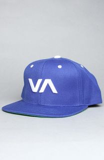 RVCA The VA Starter Cap in Royal Concrete