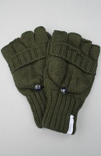 Coal The Woodsman Glove in Olive Concrete