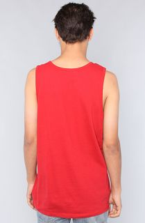 RVCA The Colors Tank in Red Concrete Culture